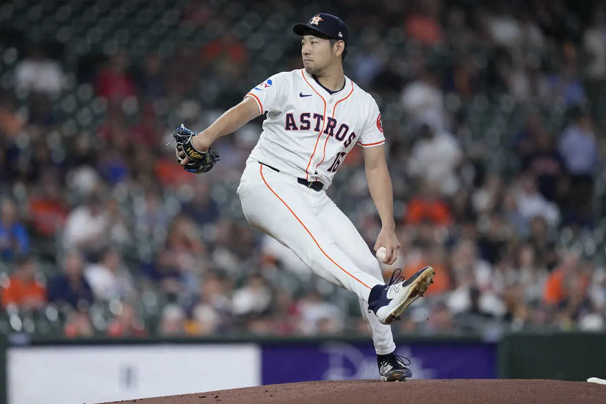 【画像・写真】アストロズ・雄星　6回1失点好投も2年連続2桁勝利お預け　先頭被弾動揺せず「すぐに切り替えられた」
