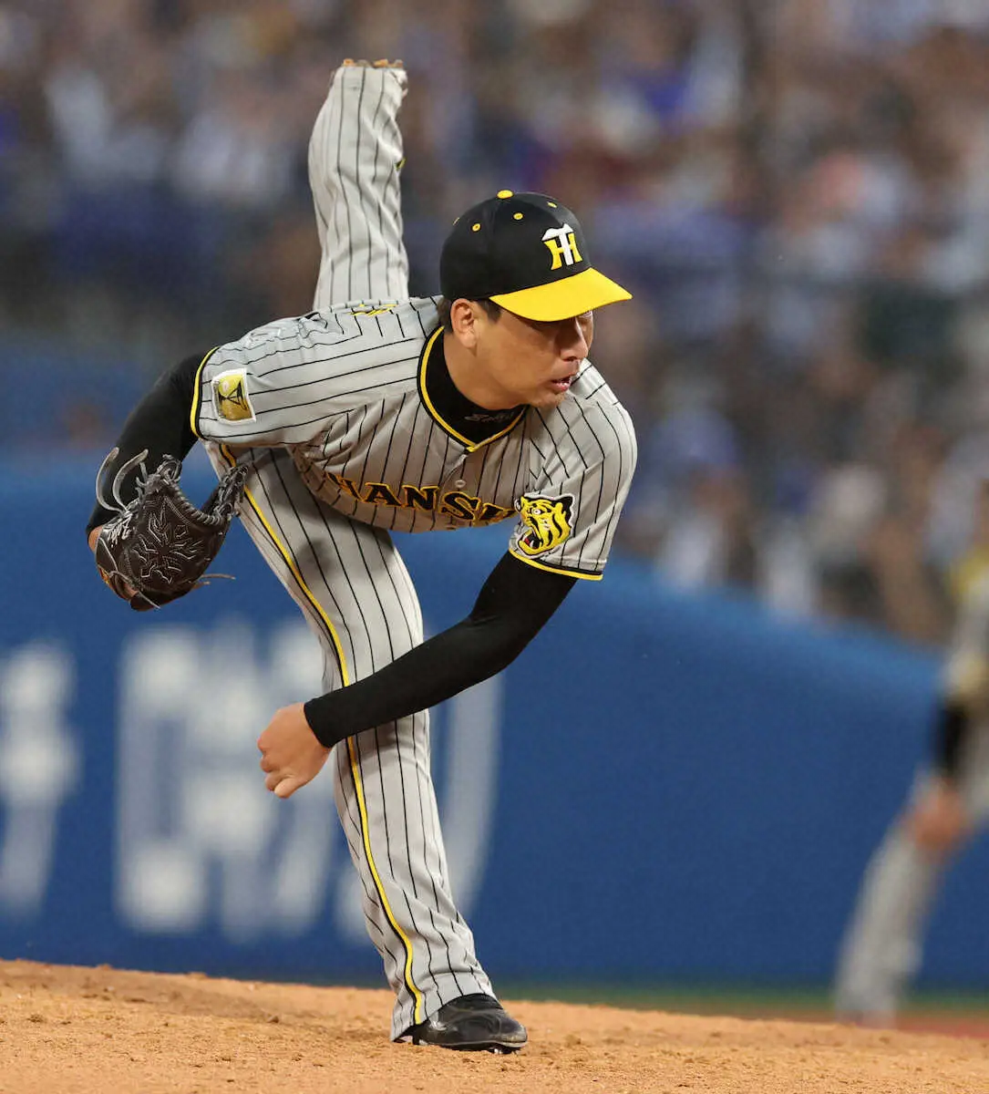 【画像・写真】阪神・岩崎が500試合登板達成　9回を3者凡退　「あと半分頑張ります。いや、冗談ですけど」