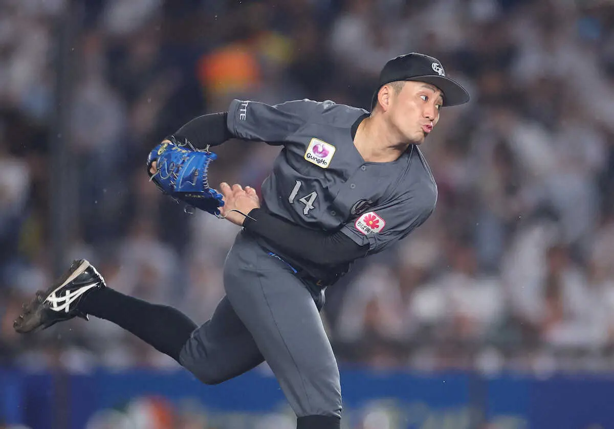 【画像・写真】ロッテ　1週間ぶり勝利　小島が西武戦10連勝で自己最多11勝　CS争う4位楽天と1.5差に広げる