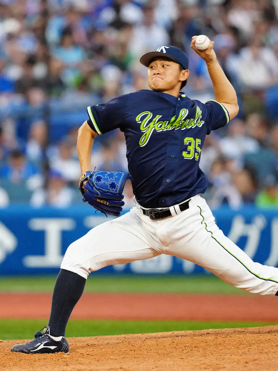 【画像・写真】ヤクルトのドラ3左腕・石原勇輝が待望の1軍デビュー　不運なプロ初失点も「自分のペースで投げられた」