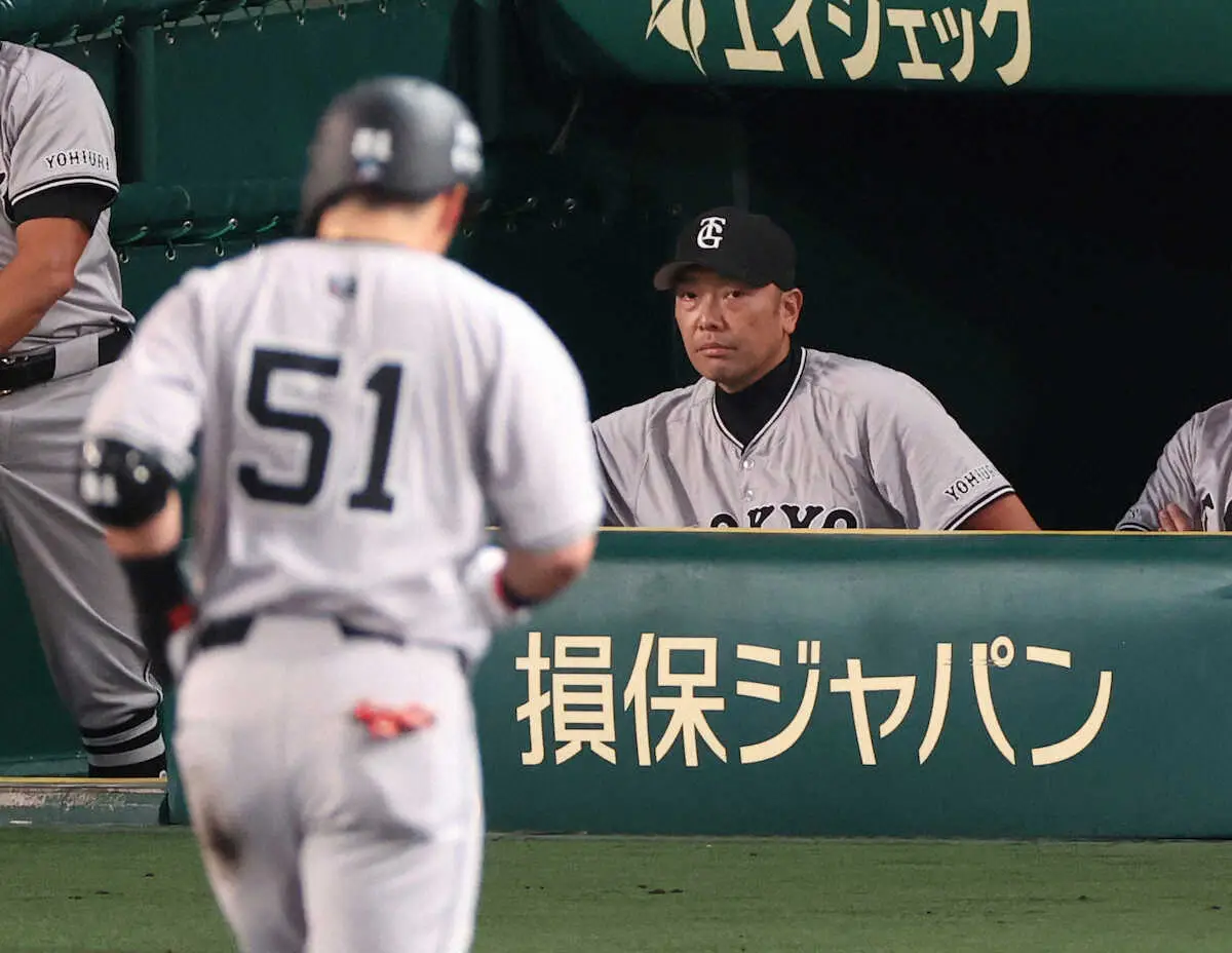 【画像・写真】巨人・阿部監督　相次ぐ拙攻も「それを言っててもしょうがねぇからな。負けは負けだ」　菅野には感謝