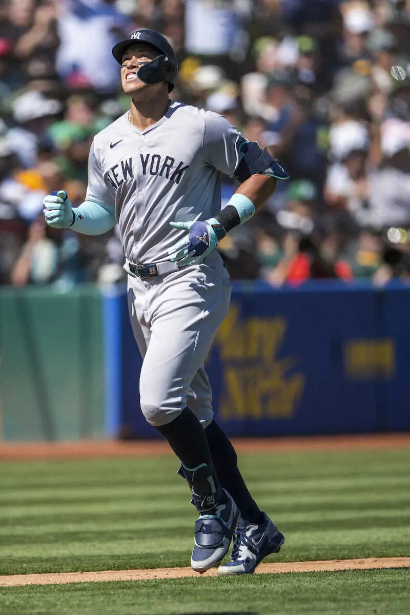 【画像・写真】ジャッジが2戦連発55号！大谷翔平と3本差に　ヤンキース地区優勝へラストスパート