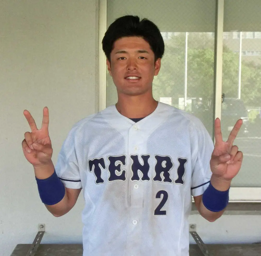 【画像・写真】【阪神大学野球】8季連続優勝を目指す天理大が開幕5連勝　4番・石飛「日本一の目標を…」