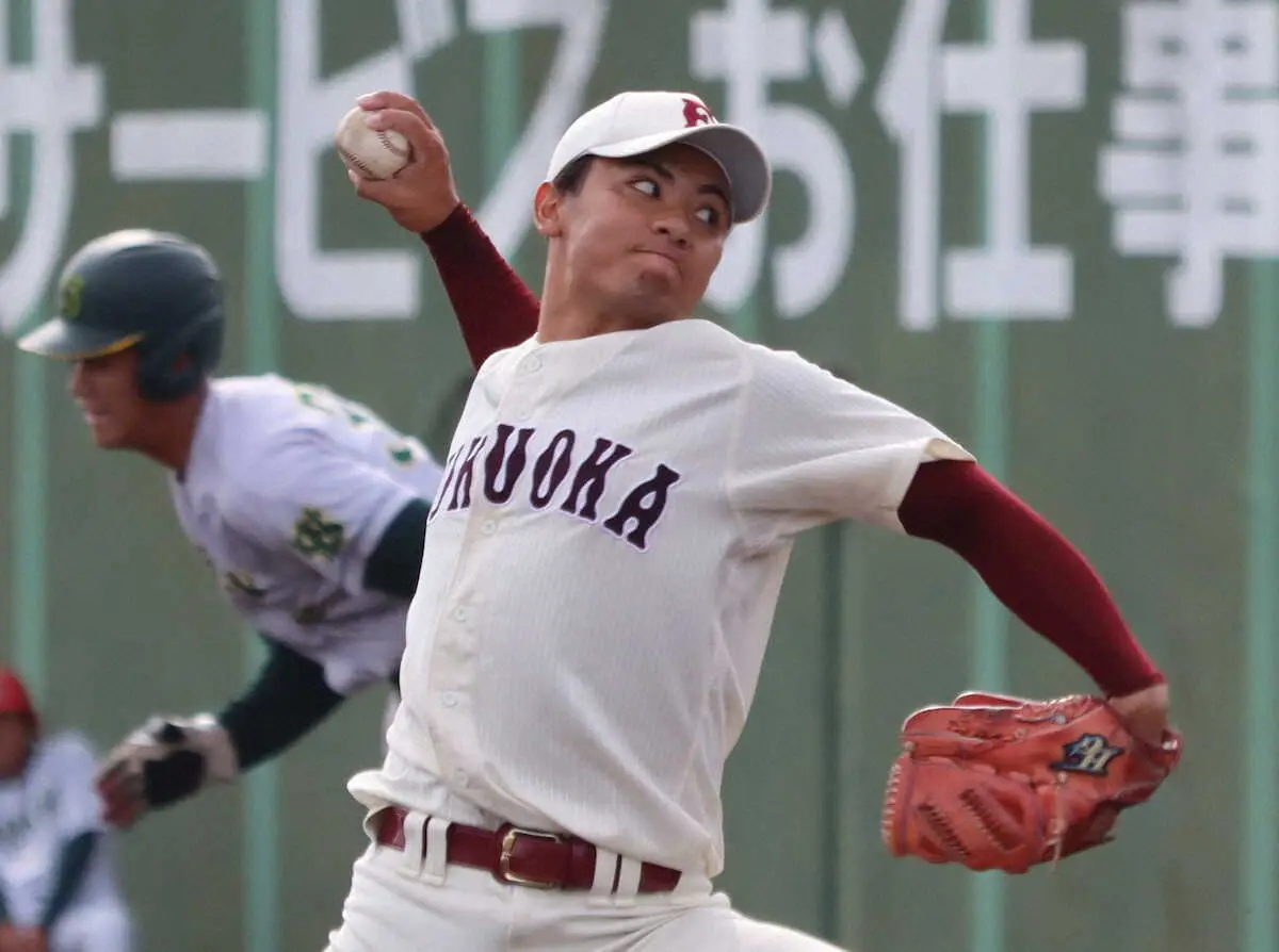 【画像・写真】福岡大が西南大に先勝　ともに5勝2敗で首位に並ぶ　九州六大学野球