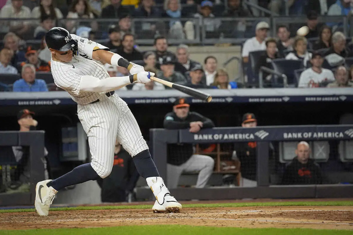 【画像・写真】ジャッジが3戦連発56号も…ヤンキース敗れ地区優勝は次戦以降へお預け　オリオールズが意地