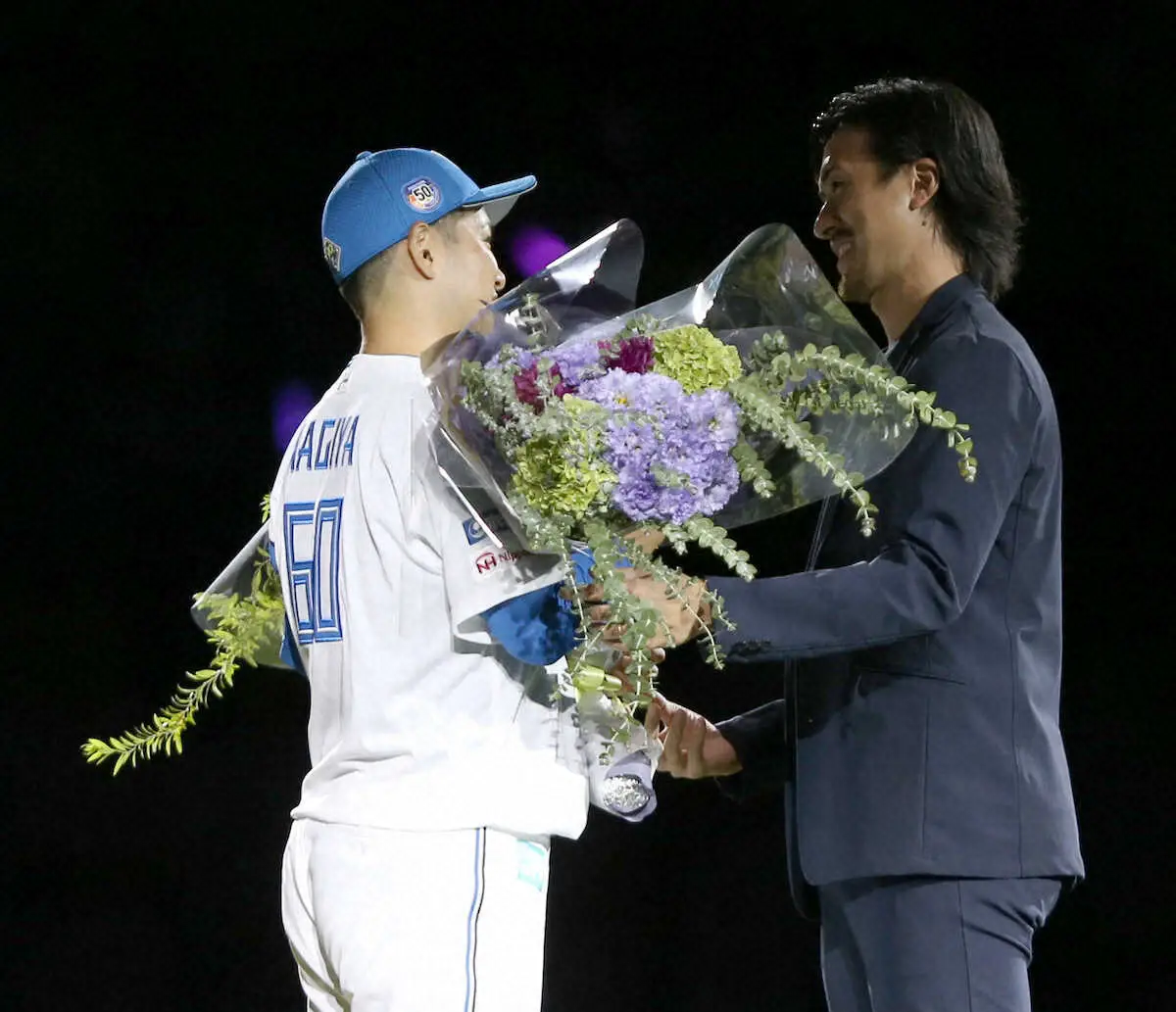 【画像・写真】“気遣い右腕”日本ハム・鍵谷　一度は断った引退試合で魂の零封締め
