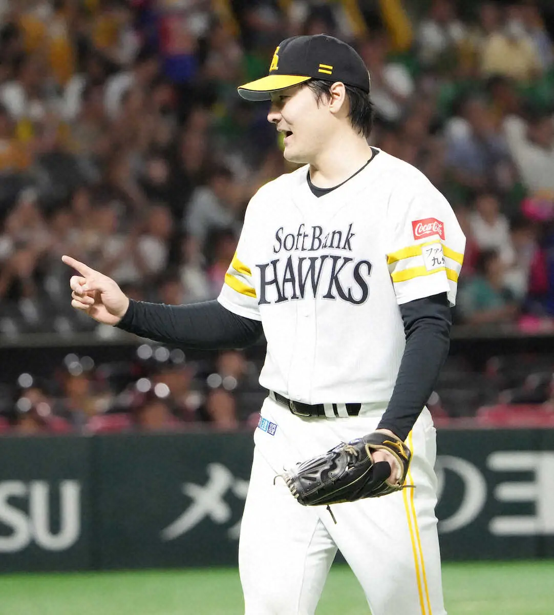 【画像・写真】14勝目がスルリ…ソフトバンク・有原「そういう日だった」　残り1登板「しっかり調整したい」