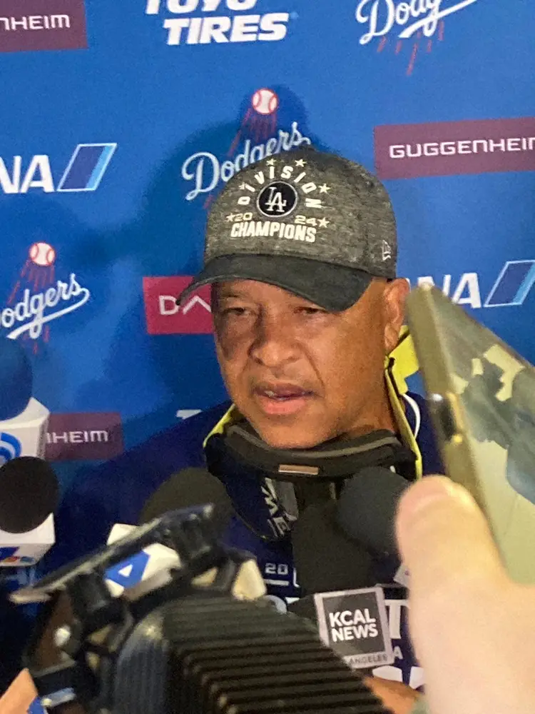 【画像・写真】ドジャース監督「明日プレーする」大谷はロッキーズ初戦出場へ　WS制覇なら「ポルシェをもらうよ（笑）」