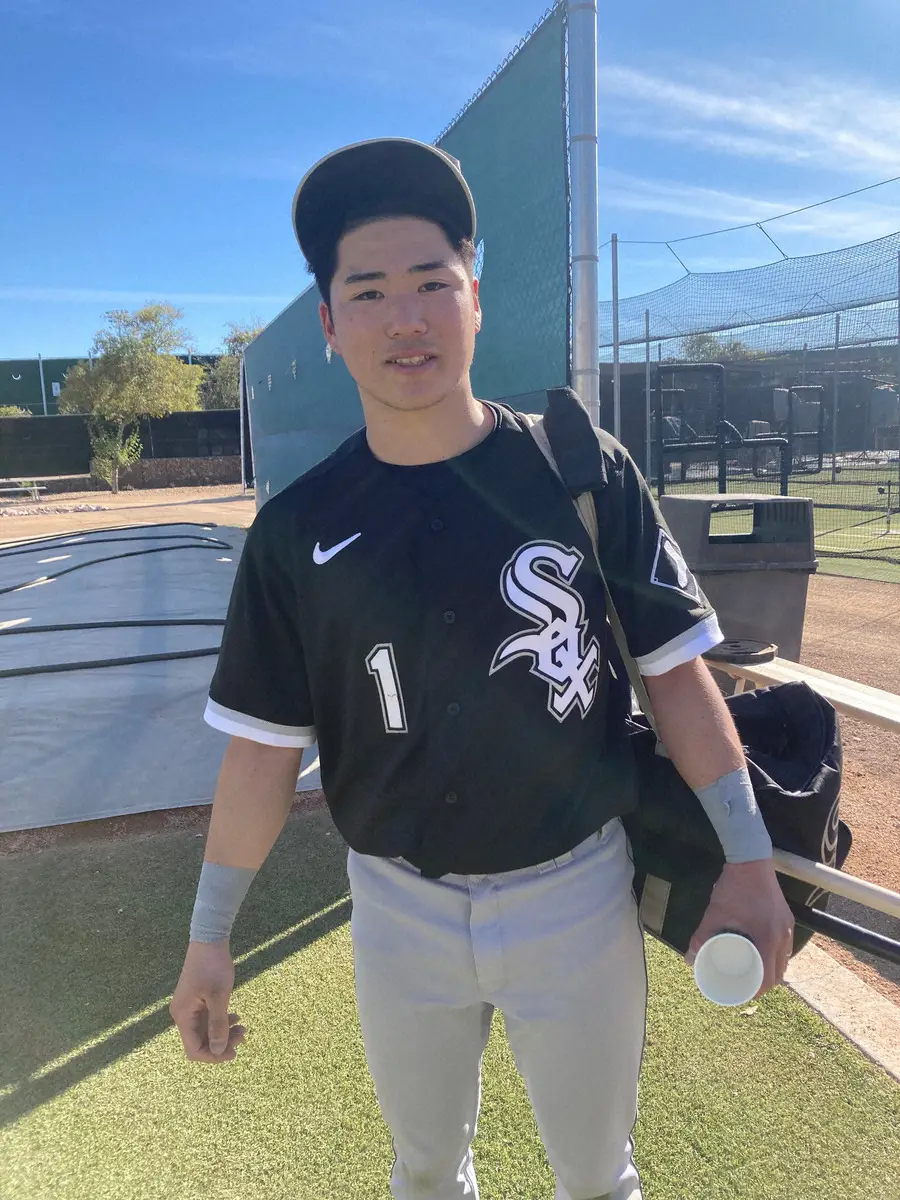 【画像・写真】ホワイトソックス傘下2Aの西田陸浮がシーズン終了報告「すごくいい経験」　127試合で打率・304