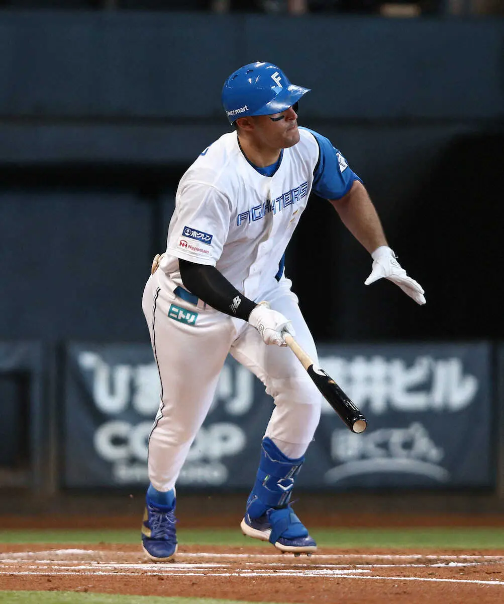 【画像・写真】日本ハム・マルティネス　来季も残留へ　昨季に契約を延長していた　今季は開幕4番務めた