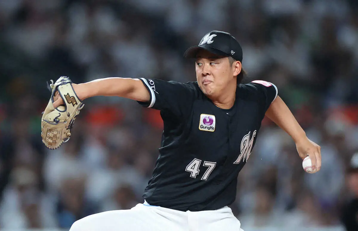 【画像・写真】ロッテ　4年目左腕の鈴木が節目の50試合登板　1回1安打無失点に抑え「一試合一試合やった結果」