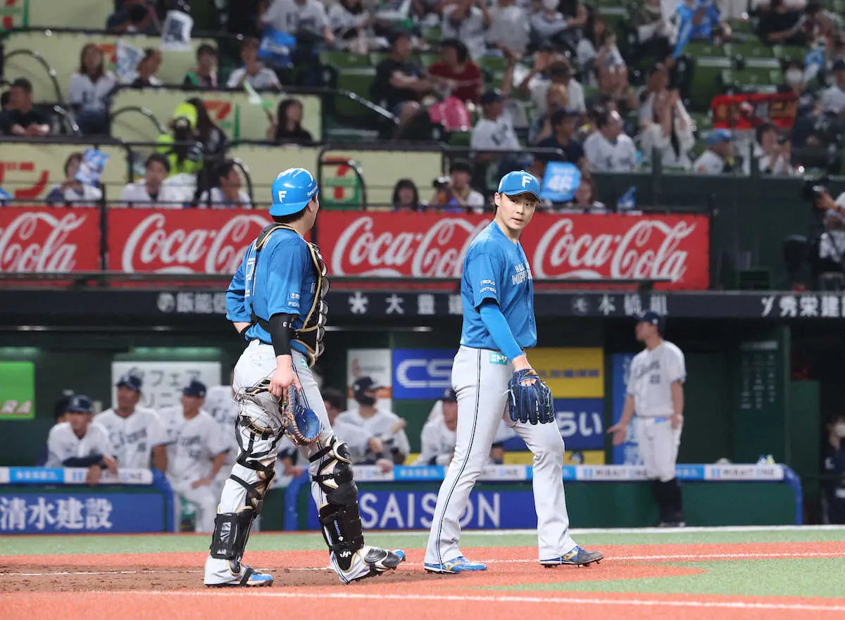 【画像・写真】日本ハム　西武・新人武内の前に打線沈黙…先発山崎は5回3失点で今季6敗目
