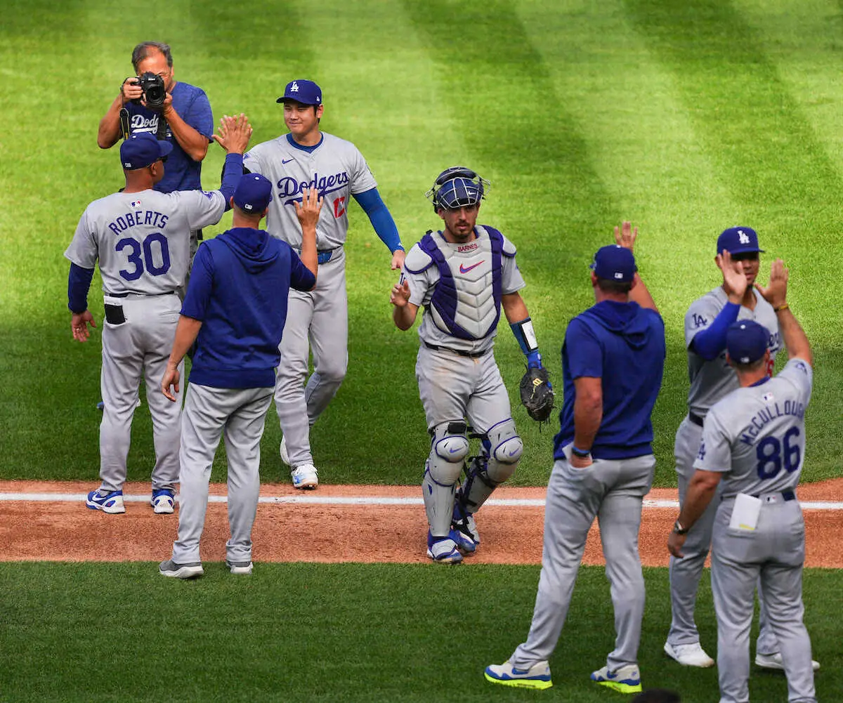【画像・写真】ドジャース・大谷　これからも求めるのは勝利のみ　さあ10月の野球