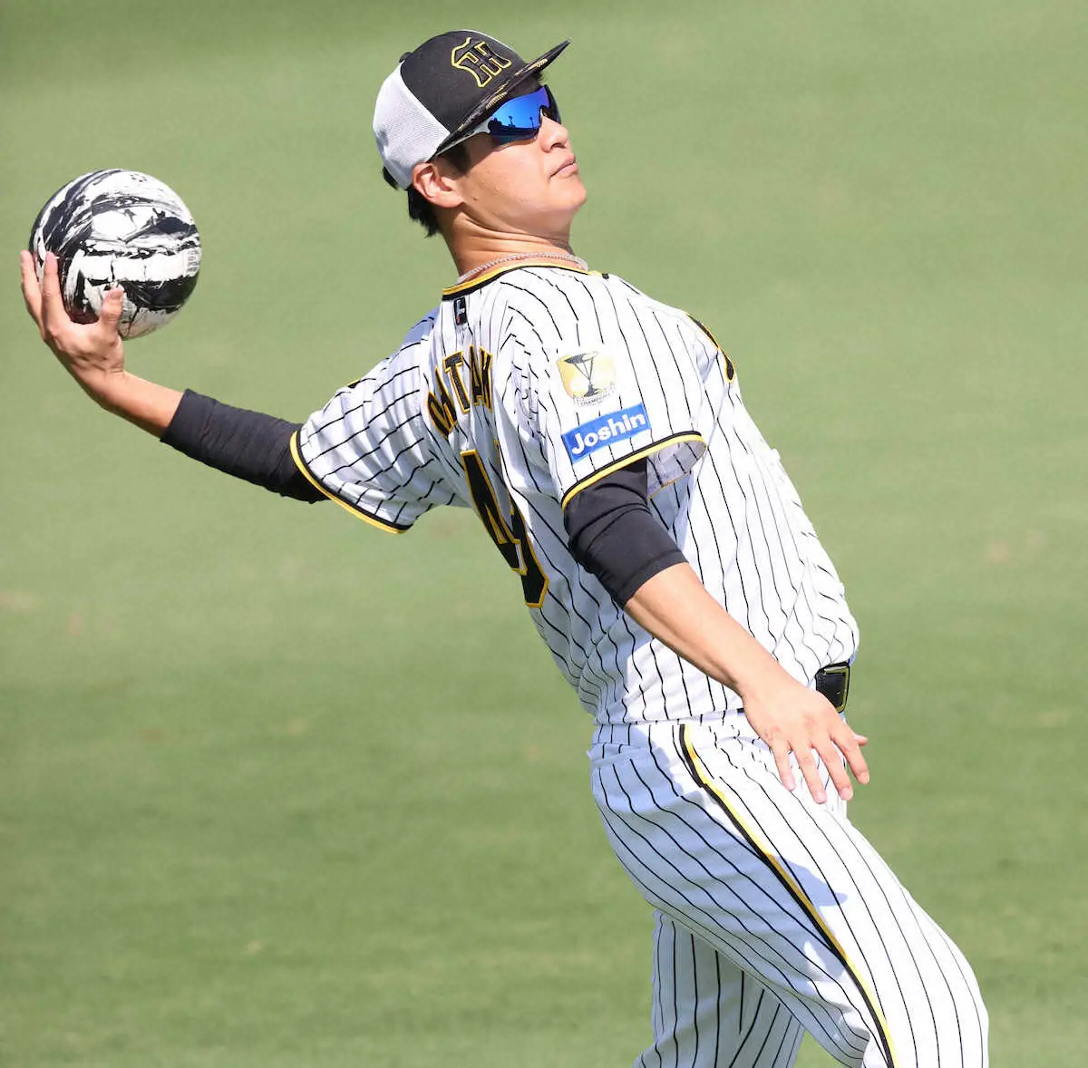 【画像・写真】阪神・大竹、11勝目で初の規定投球回へ！最終戦先発、残り3回1/3とクリア確実も「勝つという意識で」