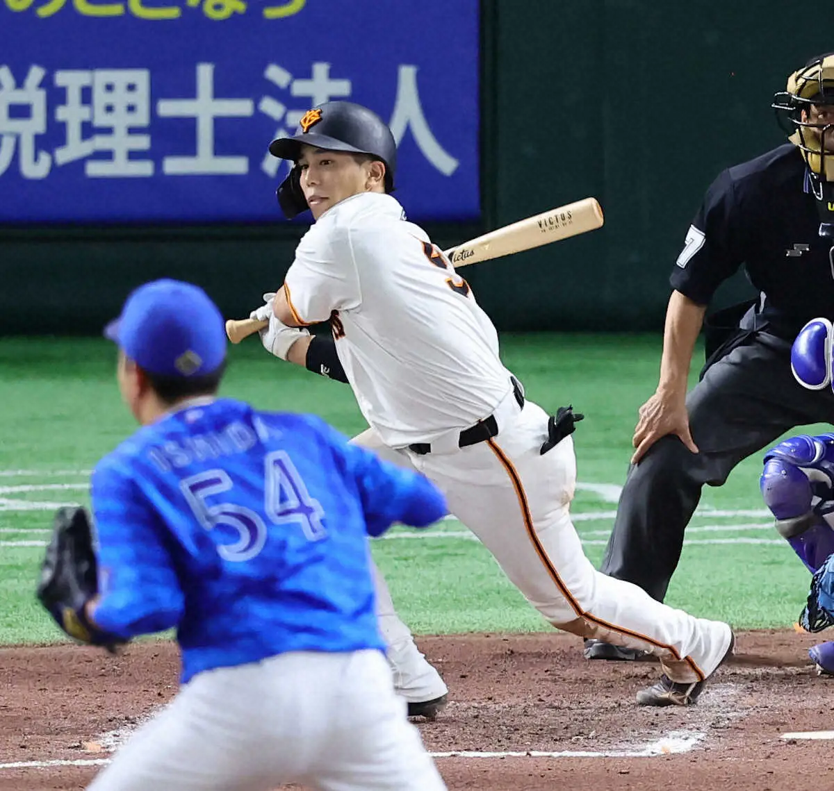 【画像・写真】巨人・門脇誠が適時打を含む3安打　“2年目のジンクス”に苦しんだ2024年…最後は猛打賞締め