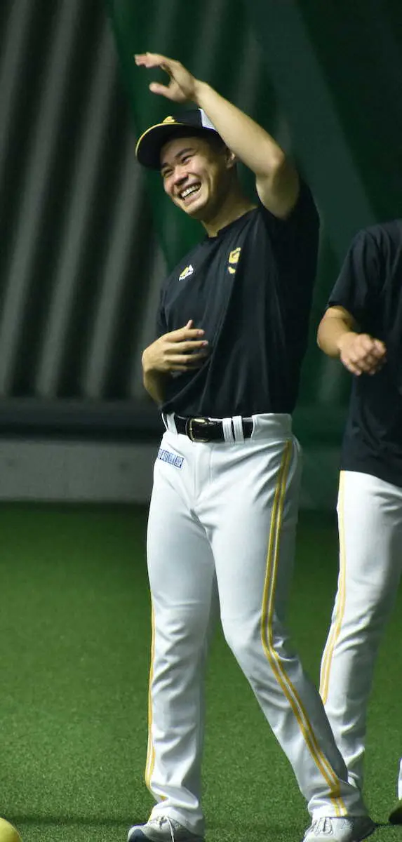 【画像・写真】ソフトバンク・松本晴　CS諦めん!!　左足首捻挫で離脱中も「全力でやります。その準備をするだけ」