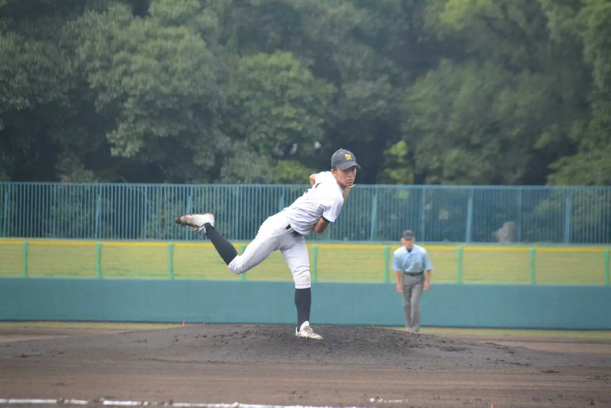 【画像・写真】奈良が公立進学校対決を制し決勝進出　軟投派の神山詞が完投「大崩れしないのが自分の強み」