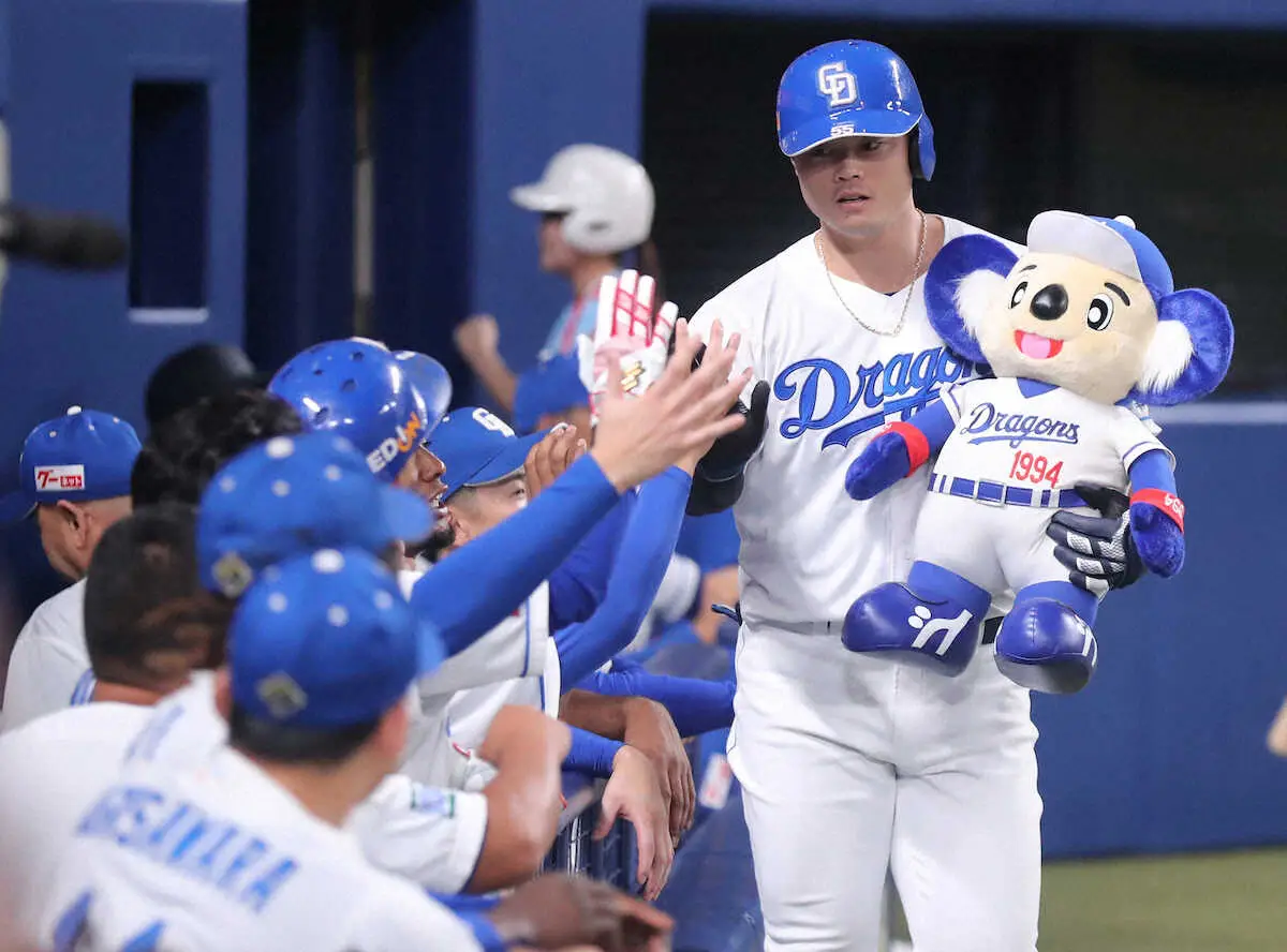 【画像・写真】中日が劇的サヨナラ勝ち！　最下位回避の可能性残った　5日最終戦ヤクルトの黒星が絶対条件