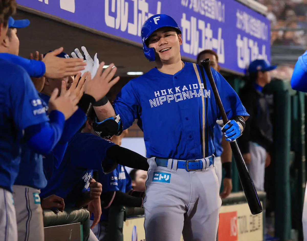 【画像・写真】日本ハム・新庄監督　15号決勝弾の清宮幸太郎を褒めず「あれがなかったらリトルビット…」