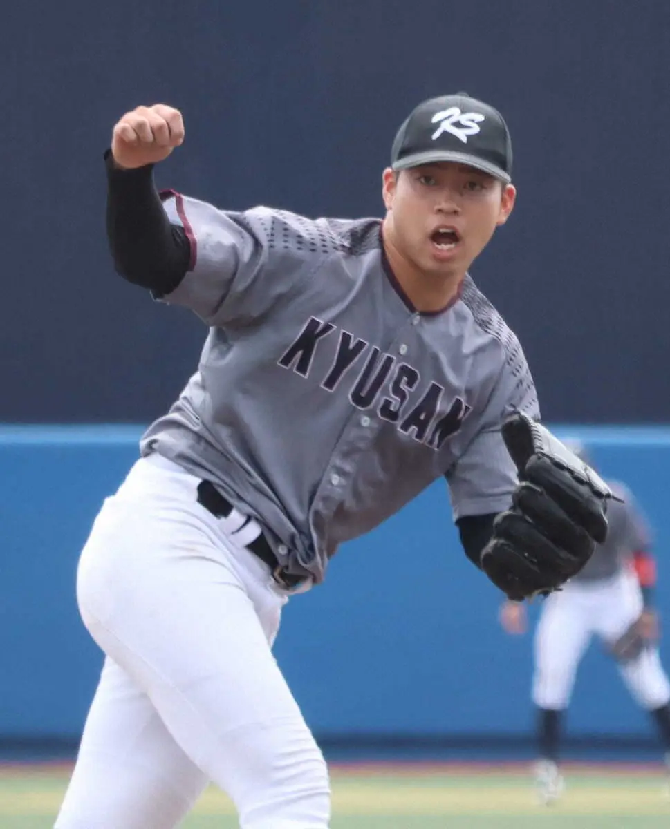 【画像・写真】九産大が優勝に王手　福工大に雪辱し1敗をキープ　福岡六大学野球