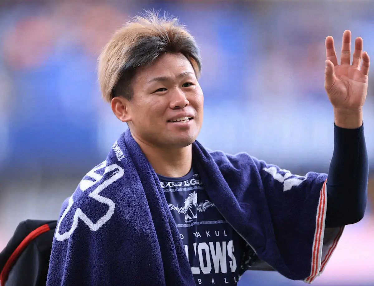 【画像・写真】ヤクルト・田口　海外FA権行使せず残留　3年契約1年目、9月に取得も