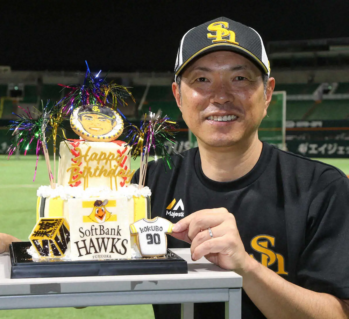【画像・写真】ソフトバンク・小久保監督　53歳バースデーに日本一の誓い「最高の準備をしていきたい」