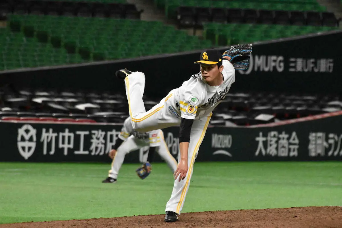 【画像・写真】ソフトバンク・田上　涙で難病告白　3軍戦で実績復帰、復活への第一歩刻んだ