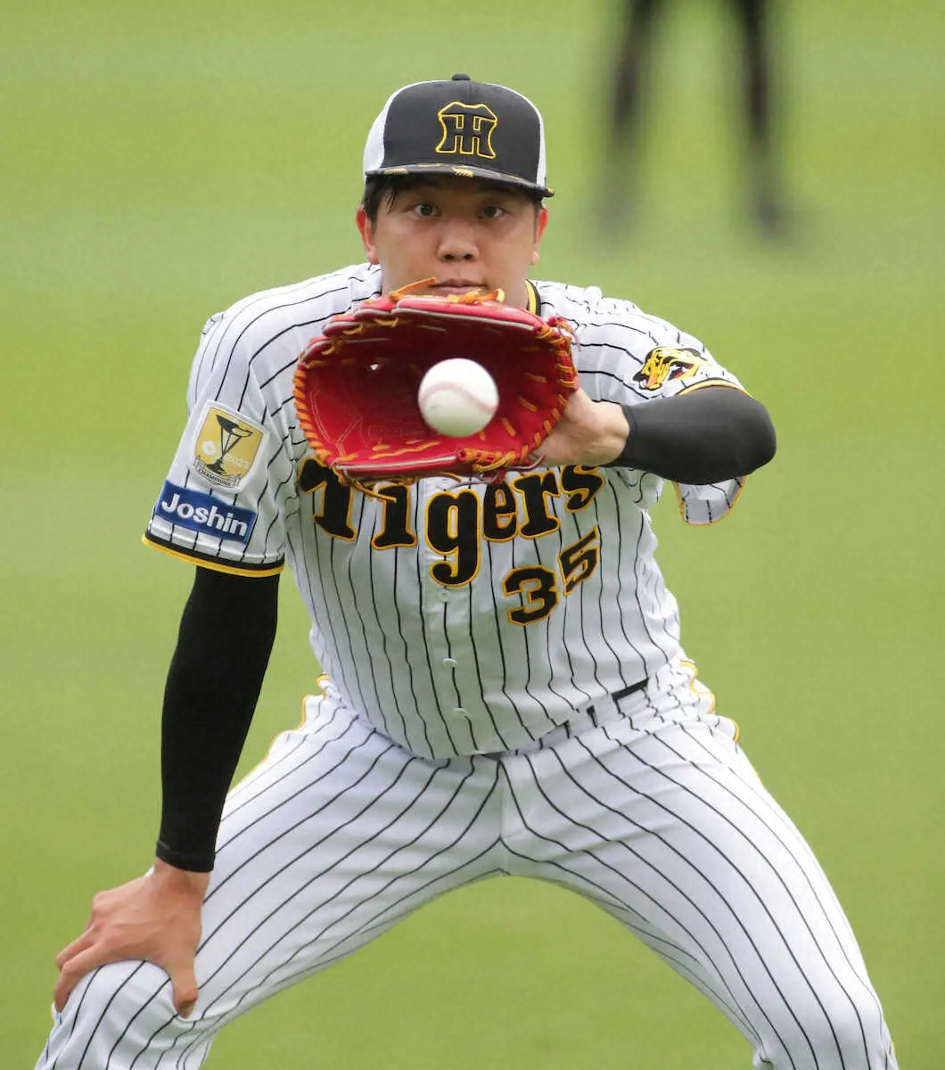 【画像・写真】侍初選出の阪神・才木　目指すのは26年WBCエース「ゆくゆくは一番と言われるところに」