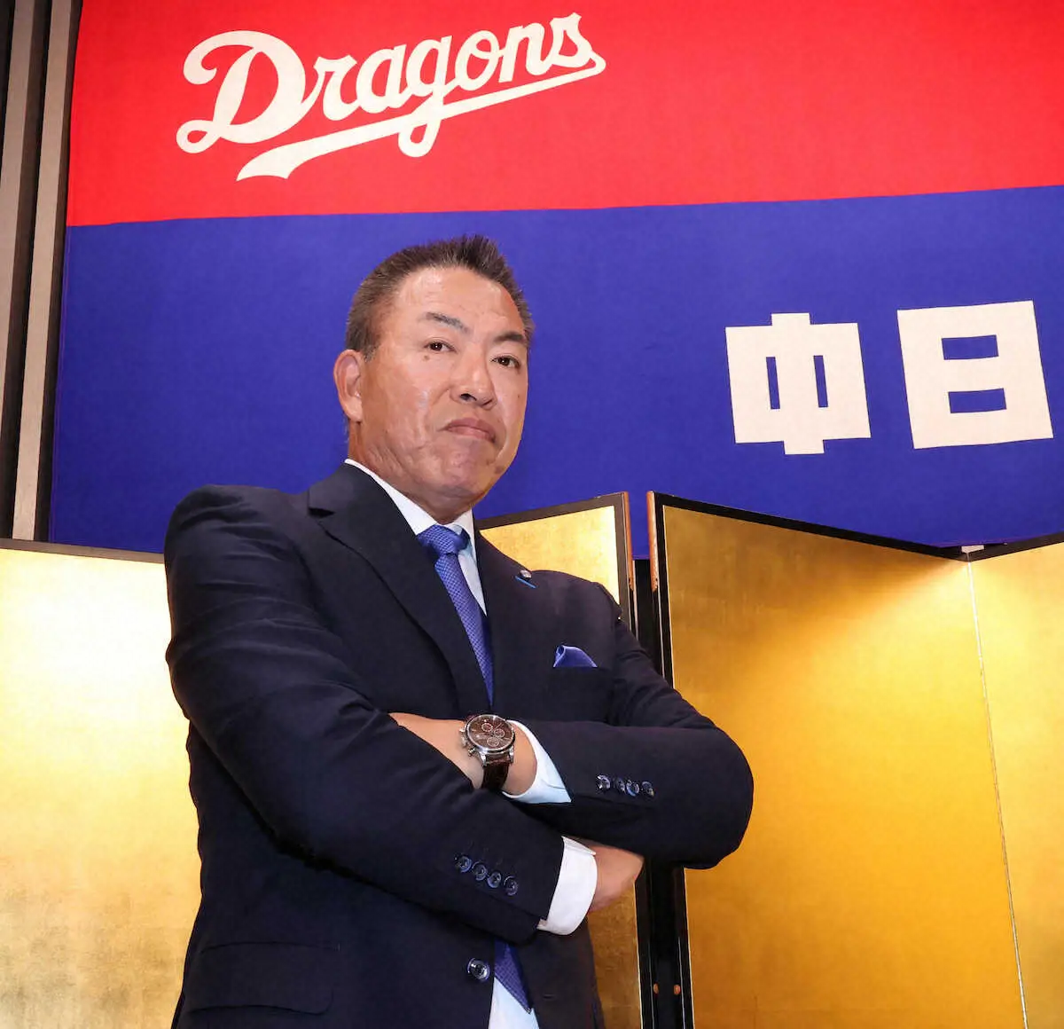 【画像・写真】中日・井上新監督、逆襲への3カ条！球団からの就任正式要請受諾「我慢と勇気と明るさ」でチームの再建誓う