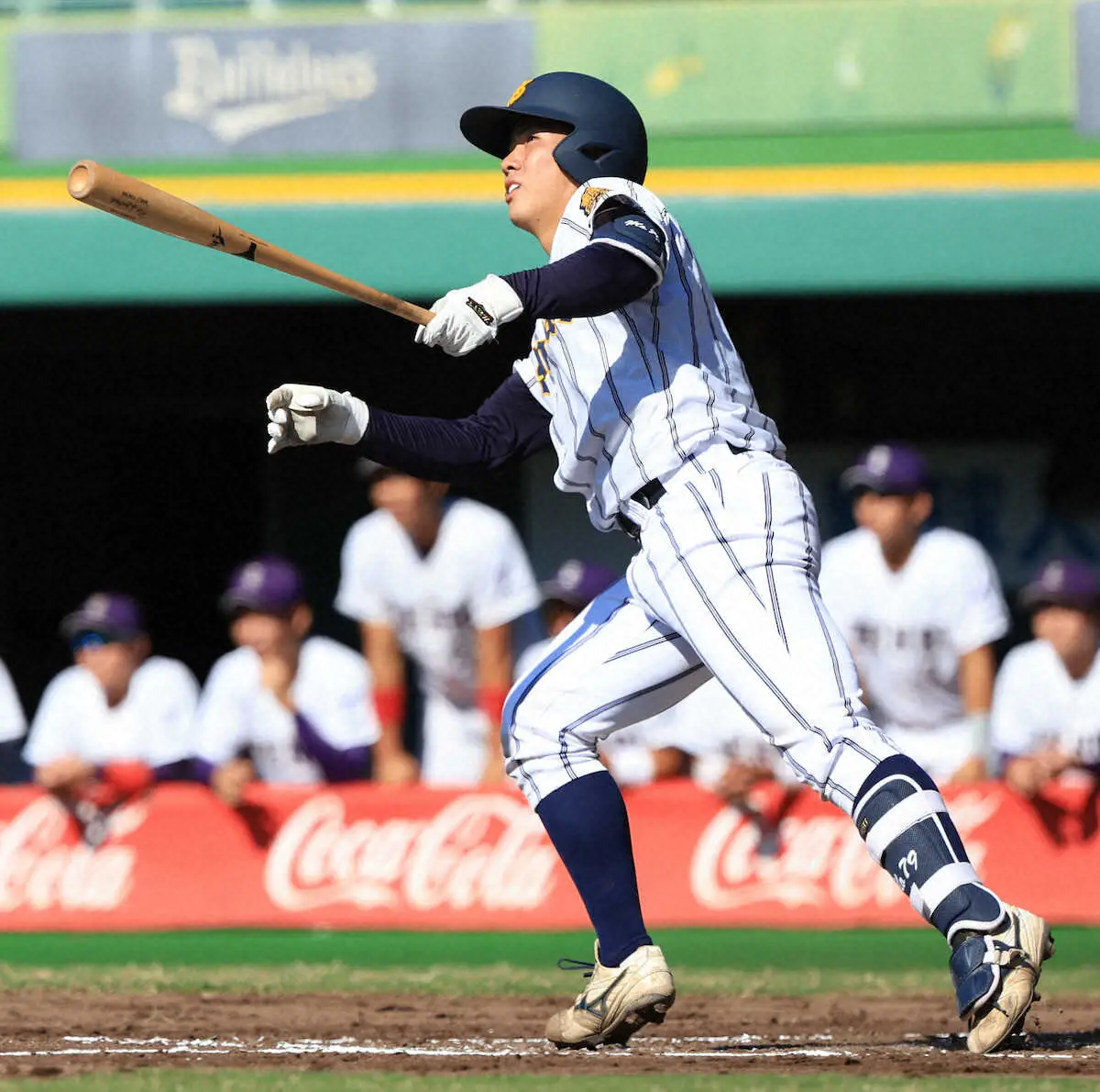 【画像・写真】【阪神大学】来秋ドラフト候補、大産大・小出が豪快V弾「大学代表する捕手に」天理大の完全V阻止