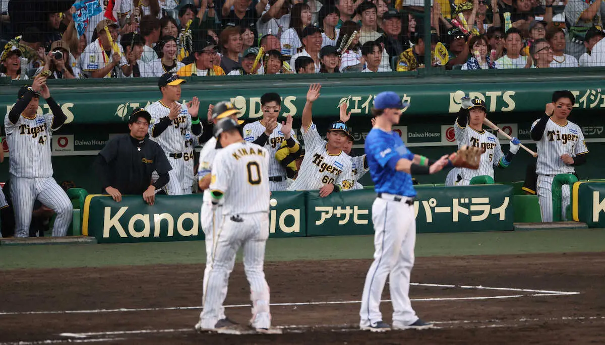 【画像・写真】阪神　第2戦に「希望」つなぐ9回の反撃!　大山、前川、木浪で零封阻止し、意地見せた