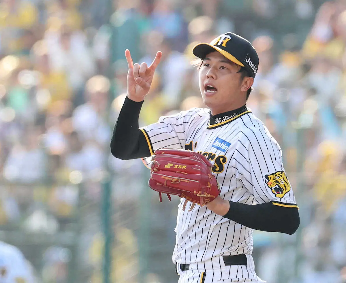 【画像・写真】阪神・才木　甲子園“不敗神話”止まった…気持ち切り替え「ファイナルで投げられるよう準備するだけ」