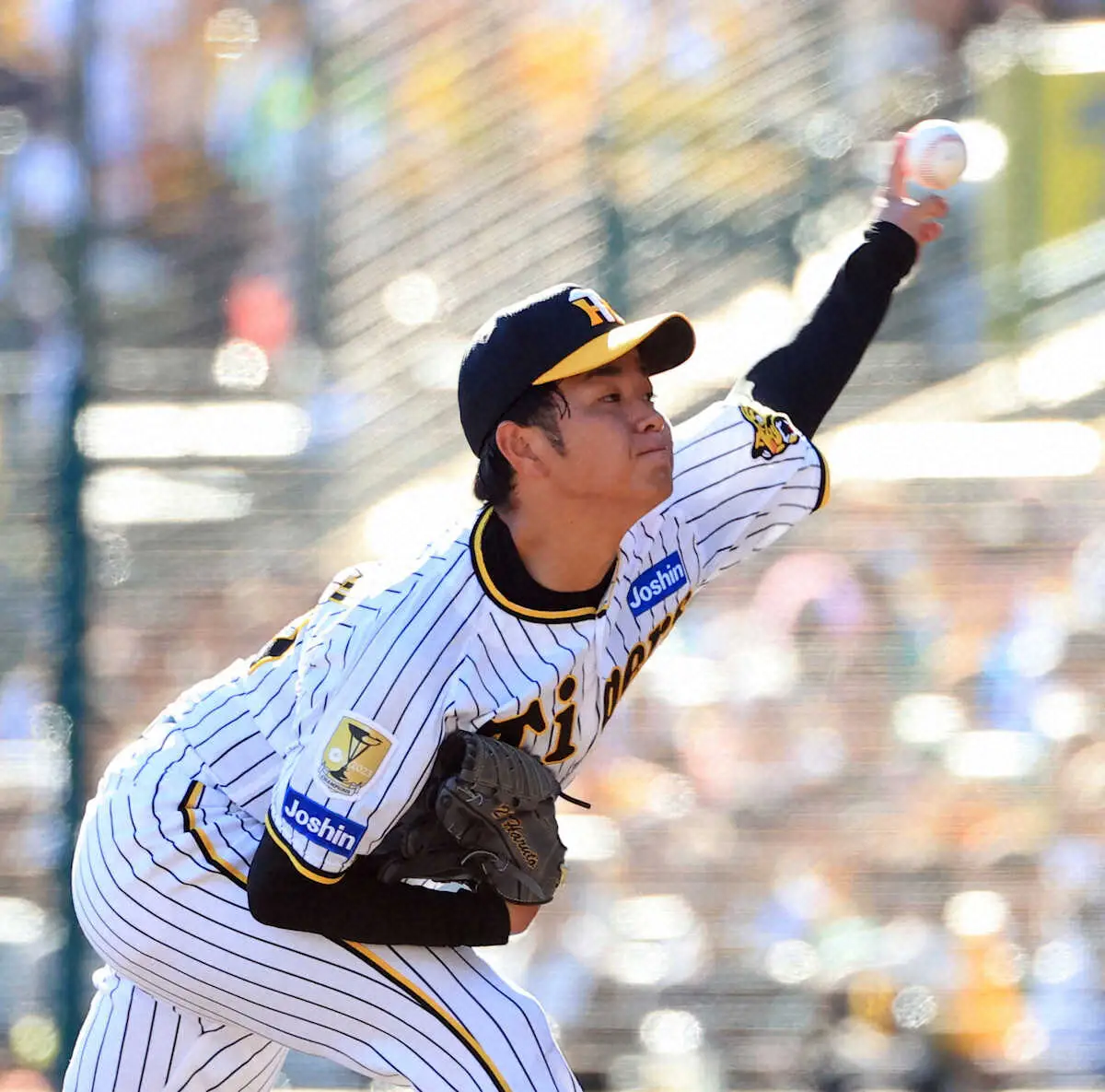 【画像・写真】阪神・高橋　快投で崖っ縁の虎救う「緊張感を力に変えて」　4年ぶりDeNA戦“初物”追い風に流れ変える