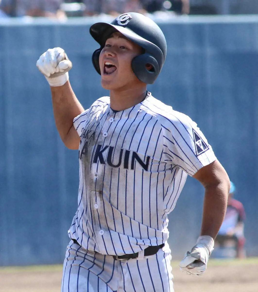 【画像・写真】大院大高が26年ぶり近畿切符！「ネクスト今坂」鶴丸が延長11回V撃、「大阪2強」に加わる勢い続く