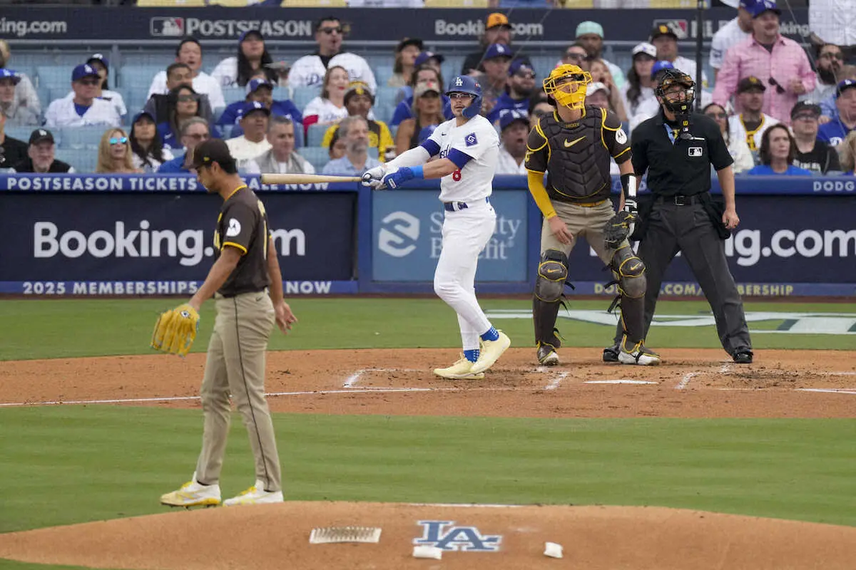 【画像・写真】パドレス・ダル「凄く悔やまれる」2発に泣いた　第2戦に続き快投も世界一また夢散