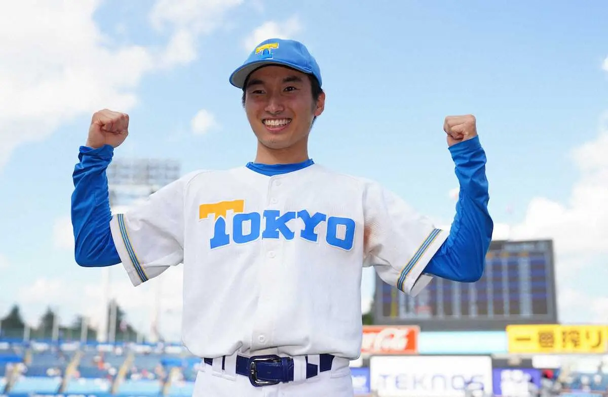 【画像・写真】東大・渡辺　サヨナラ勝ちに歓喜　151球初完投のリーグ戦初勝利、父の助言にも感謝