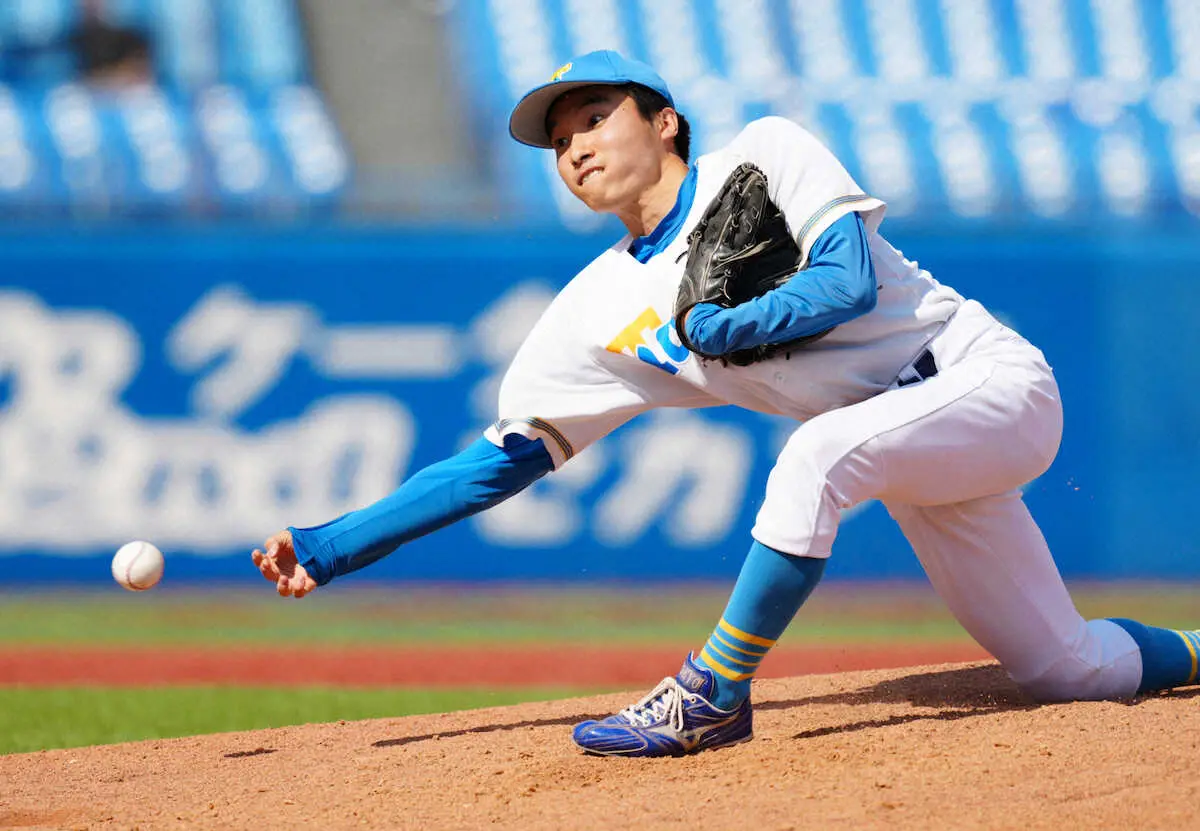 【画像・写真】東大劇勝！渡辺Jr初完投＆初勝利　集中切らさず熱投151球実った「泣きそうなほどうれしい」