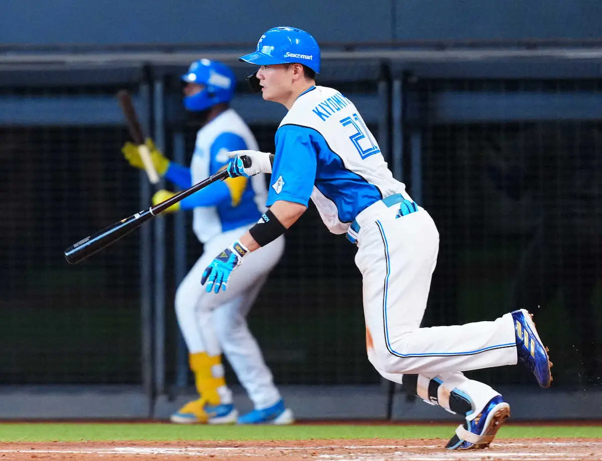 【画像・写真】日本ハム・清宮が吠えた！値千金同点打にエスコン大歓声　「何が何でも打つ」今季初球打率.525