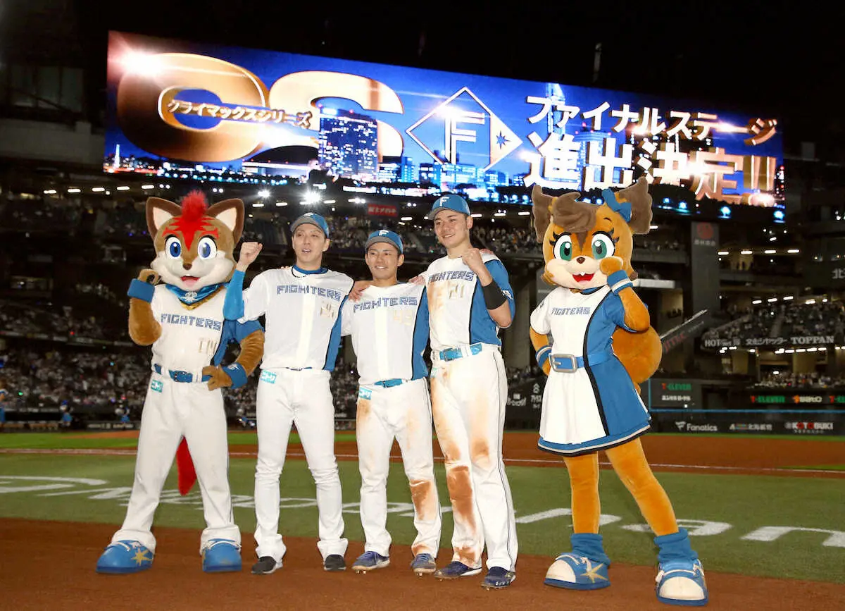 【画像・写真】日本ハム・清宮が涙、涙…「大好きなチームでまだ野球ができると思うと幸せ」　最後は絶叫「行くだけー！」