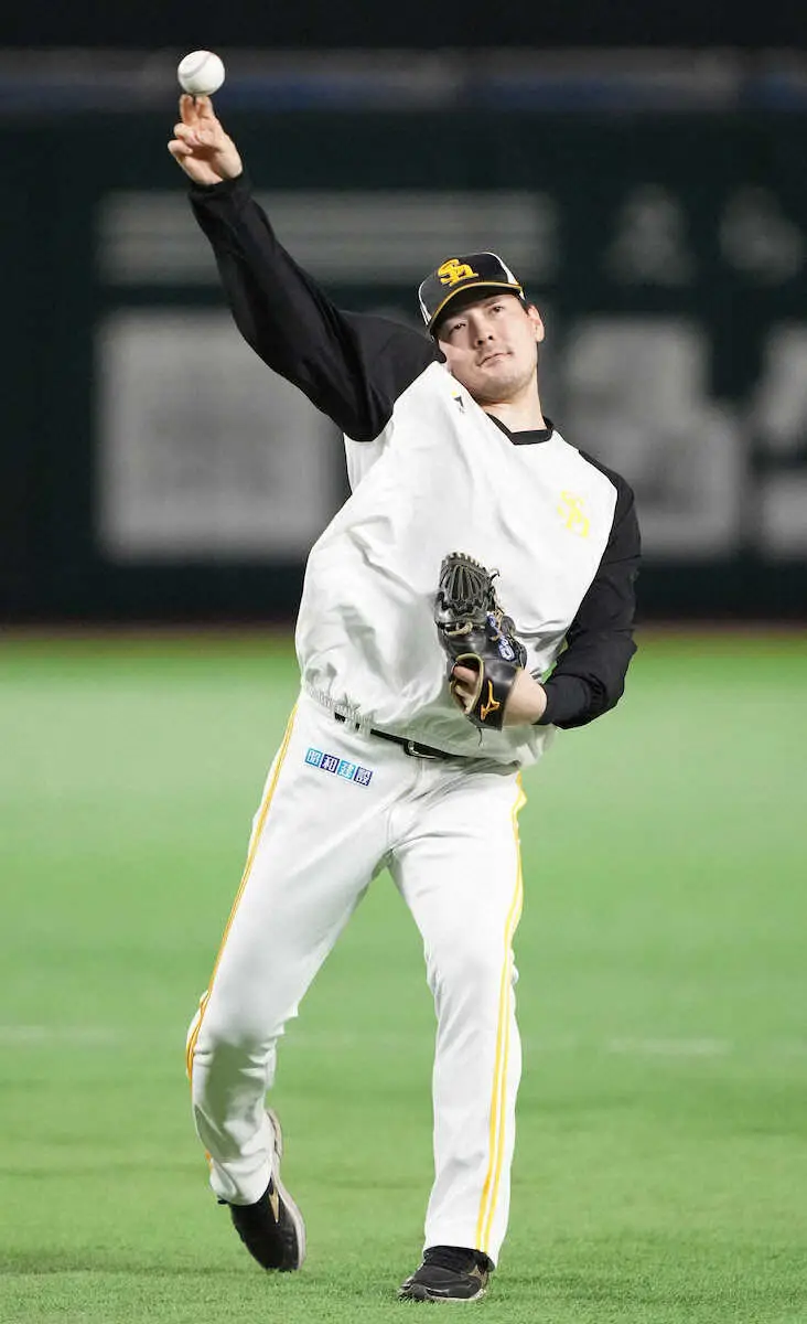 【画像・写真】ソフトバンク・有原、CSファイナルSでも先陣「雰囲気は違うとは思いますけど、やること変わらない」