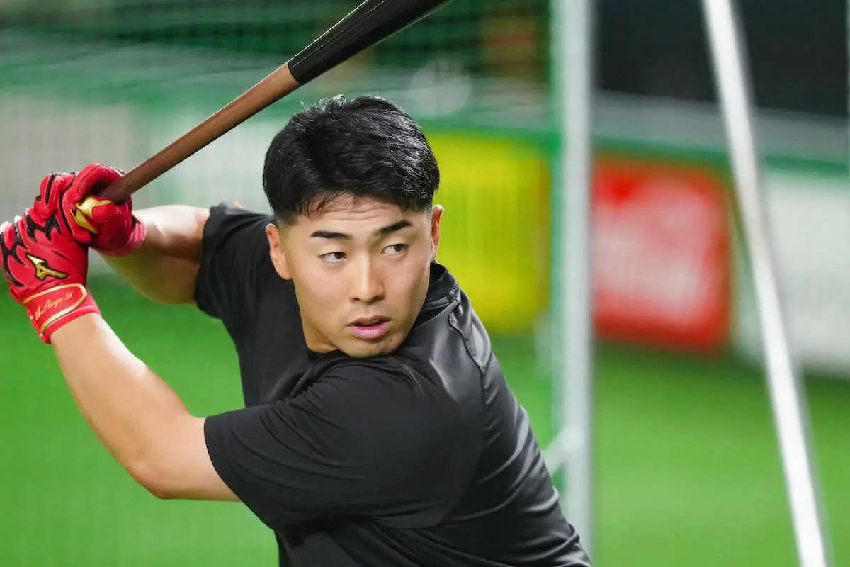 【画像・写真】巨人・浅野　初のCS先発出場で闘志「どんどん積極的にやっていきたい」