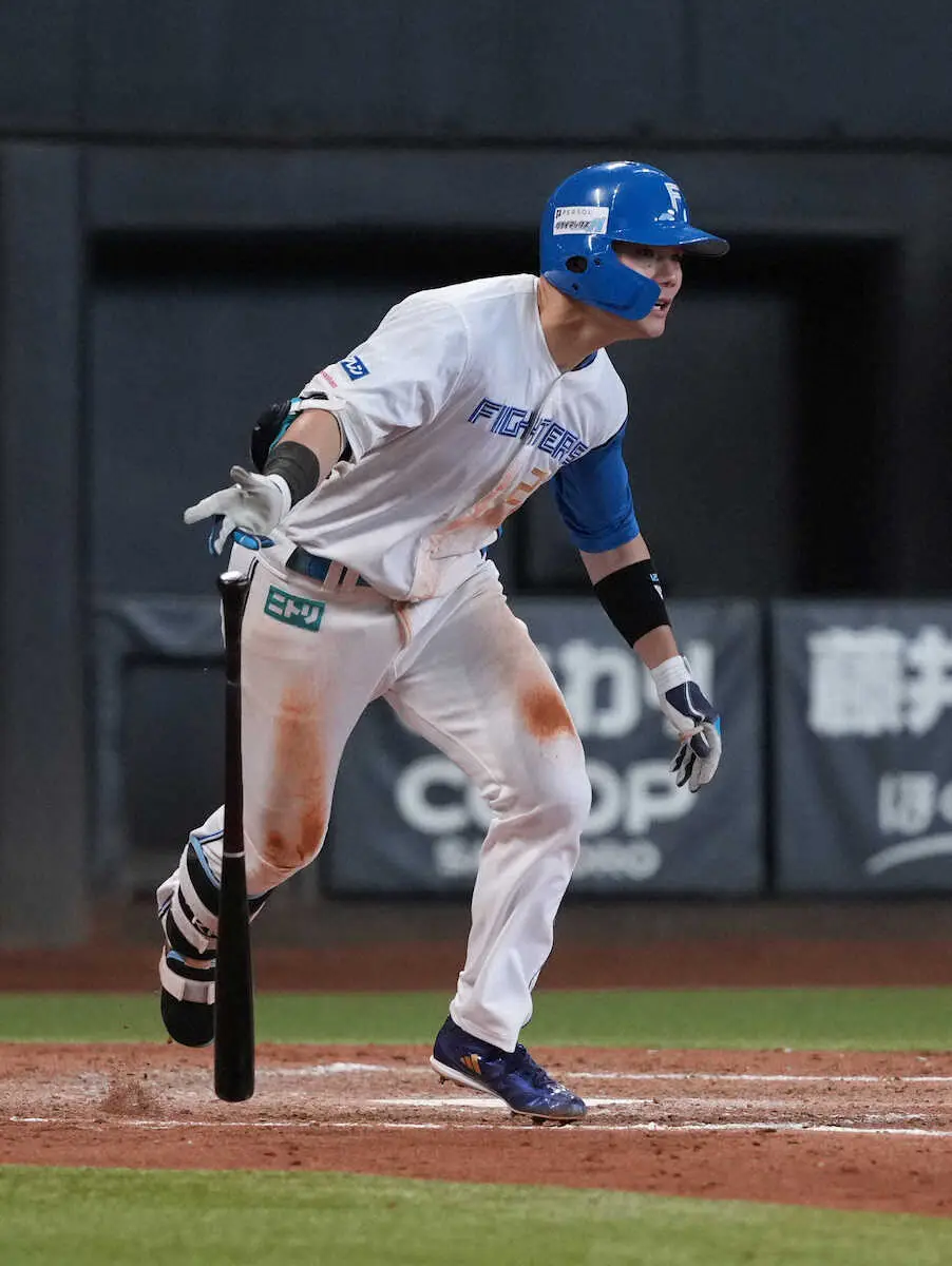 【画像・写真】日本ハム・清宮　3回に同点2点打うれし涙のお立ち台「まだ野球ができると思うと幸せ」