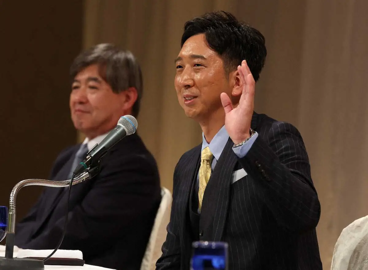 【画像・写真】阪神・杉山オーナー　藤川新監督に期待「勝てるゲームを確実にものにする手腕を持っている」