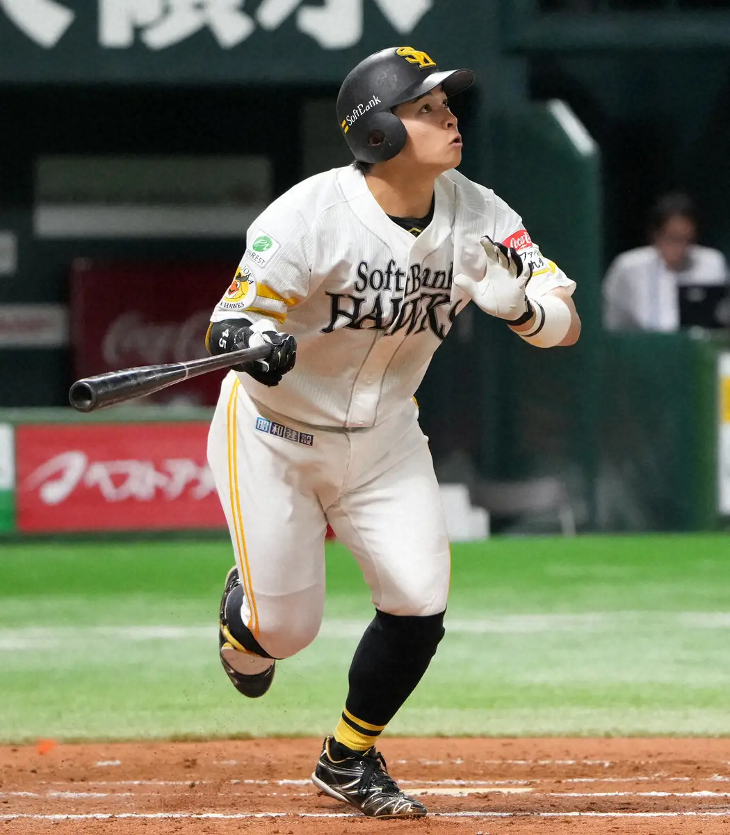 【画像・写真】ソフトバンク谷川原が右頬骨折で復帰まで6週間　13日のフェニックスLのアップ中に送球が右側頭部直撃　
