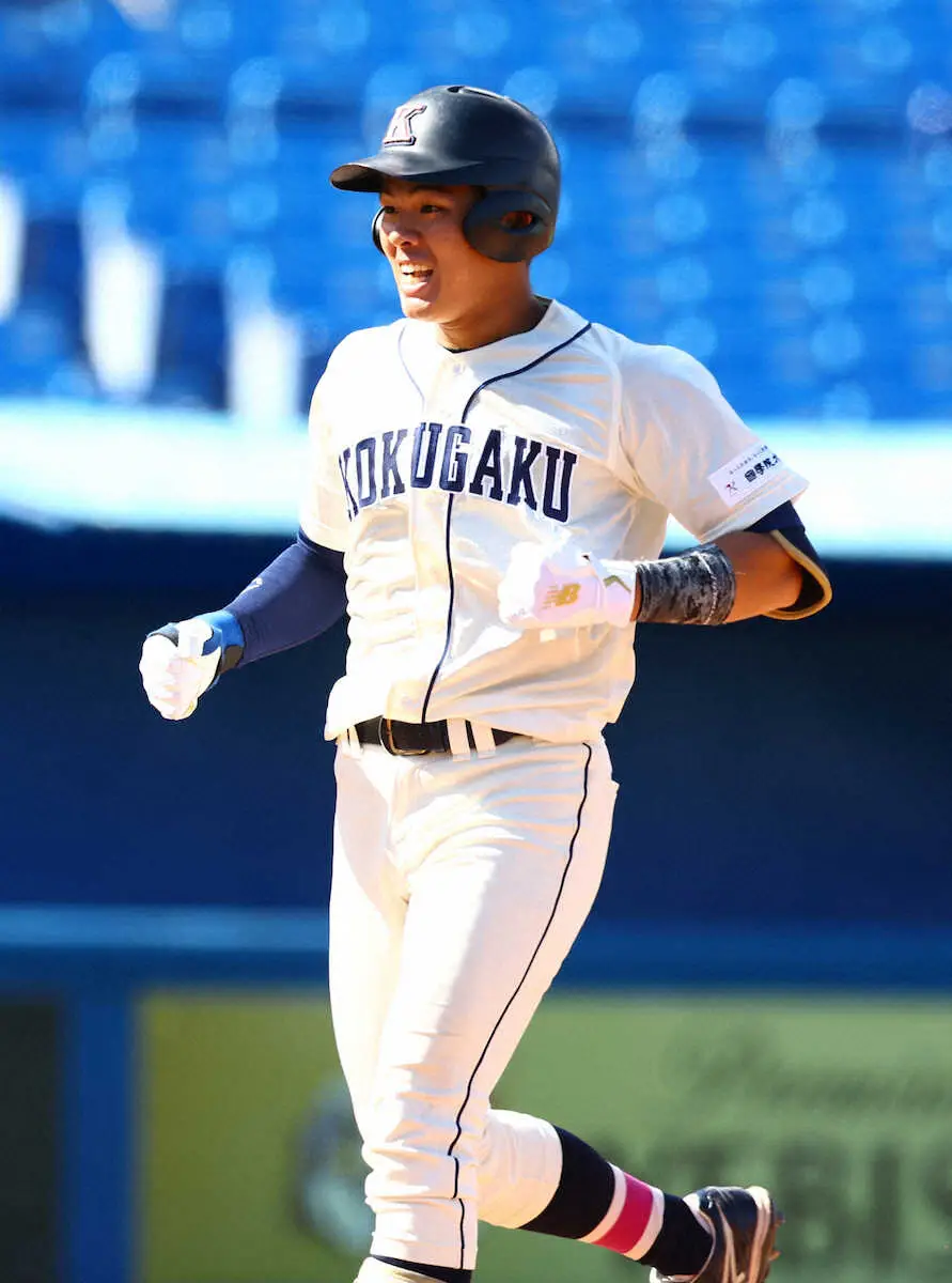 【画像・写真】国学院大　仲村の決勝3ランでVに望みの勝ち点2「一番良い結果になった」