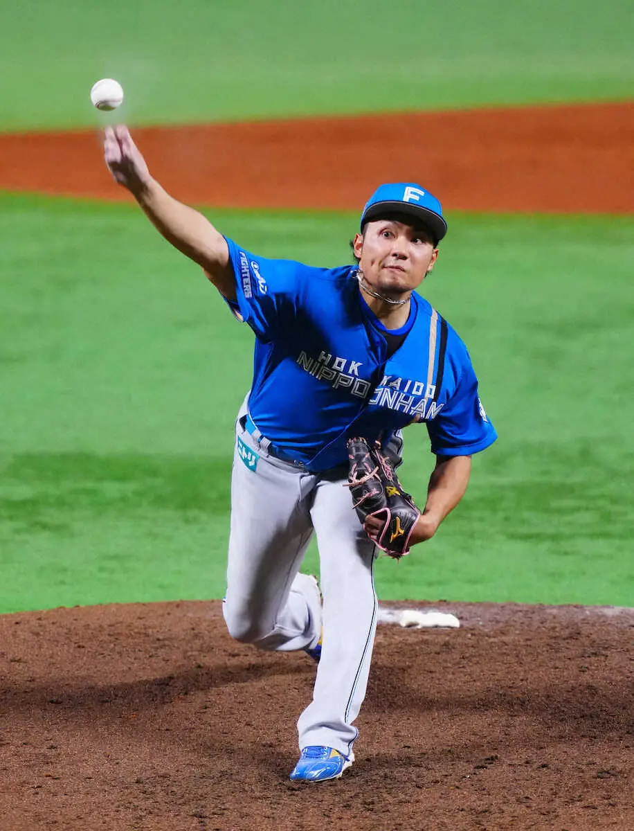 【画像・写真】投手2冠の日本ハム・伊藤大海　ファーストS温存策も実らず…6回途中4失点でマウンド降りる