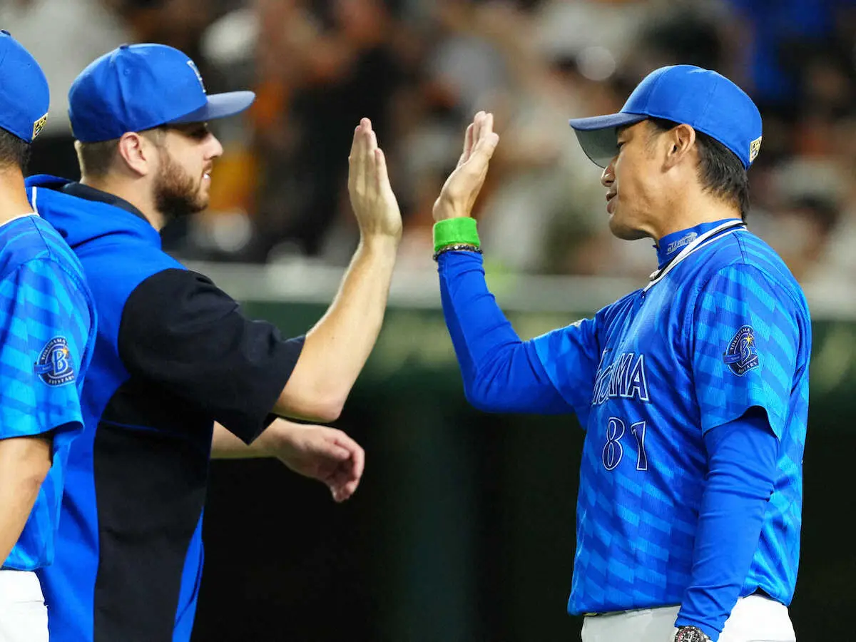 【画像・写真】DeNA・ケイ“苦手”巨人を6回わずか1安打零封！先制弾の佐野に感謝もニヤリ「実は用を足していて…」