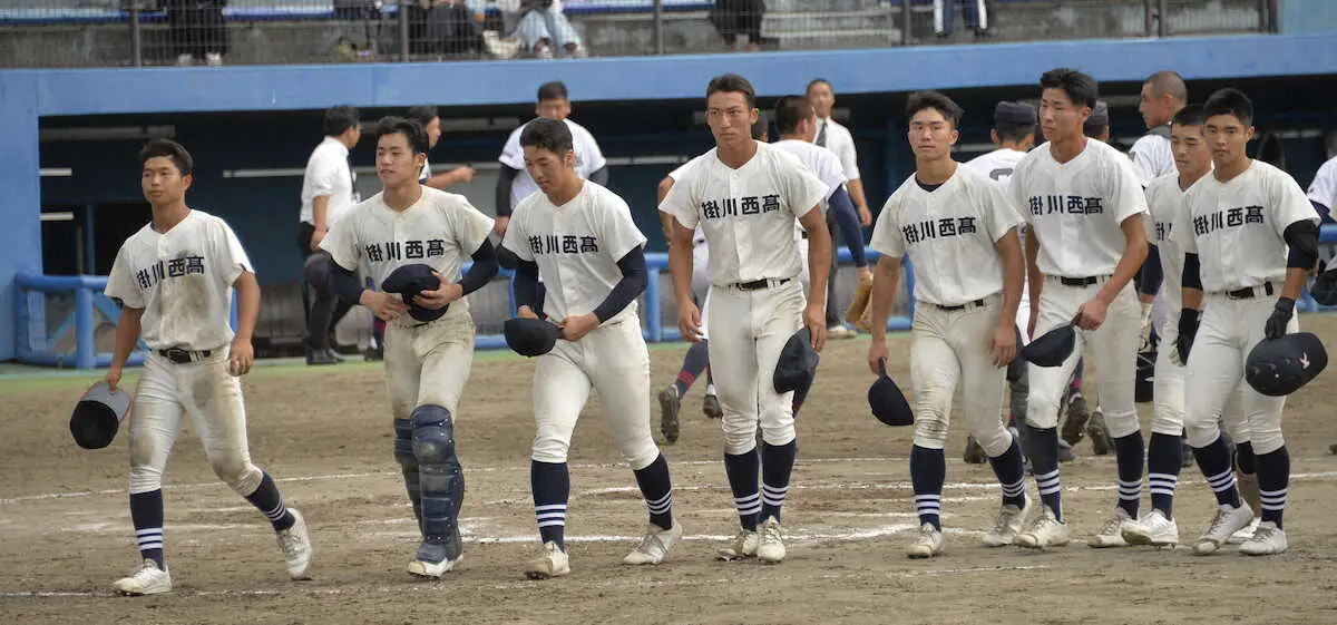 【画像・写真】掛川西のセンバツ出場は絶望的…この夏26年ぶり甲子園を沸かせるも秋の東海大会初戦敗退
