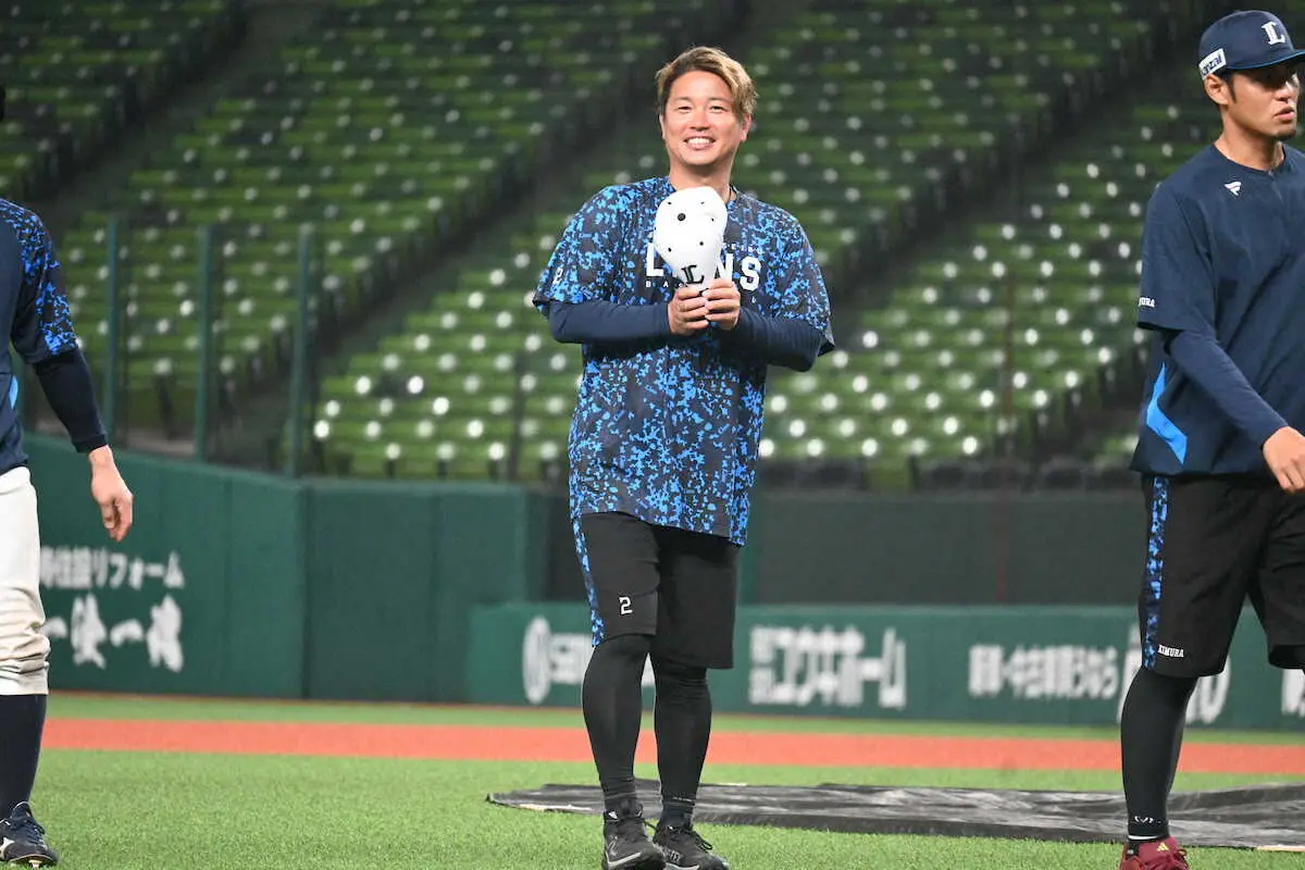 【画像・写真】今季引退の西武捕手・岡田氏　育成担当スタッフとして「うまく伝えてチームを強く」