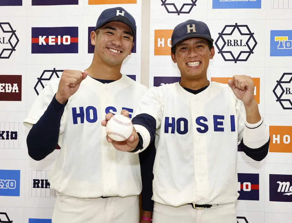 【画像・写真】法大・藤森康淳　9回決勝弾「野球人生で一番うれしかった」　157キロ右腕・篠木は通算15勝目持ち越し